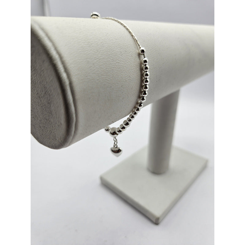 PULSERA AJUSTABLE CON CORAZON