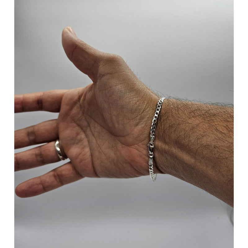 PULSERA GRUMET DELGADA HOMBRE UNISEX 19CMX3MM