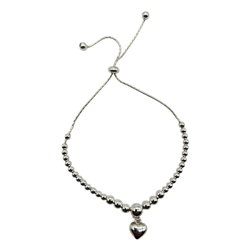 PULSERA AJUSTABLE CON CORAZON