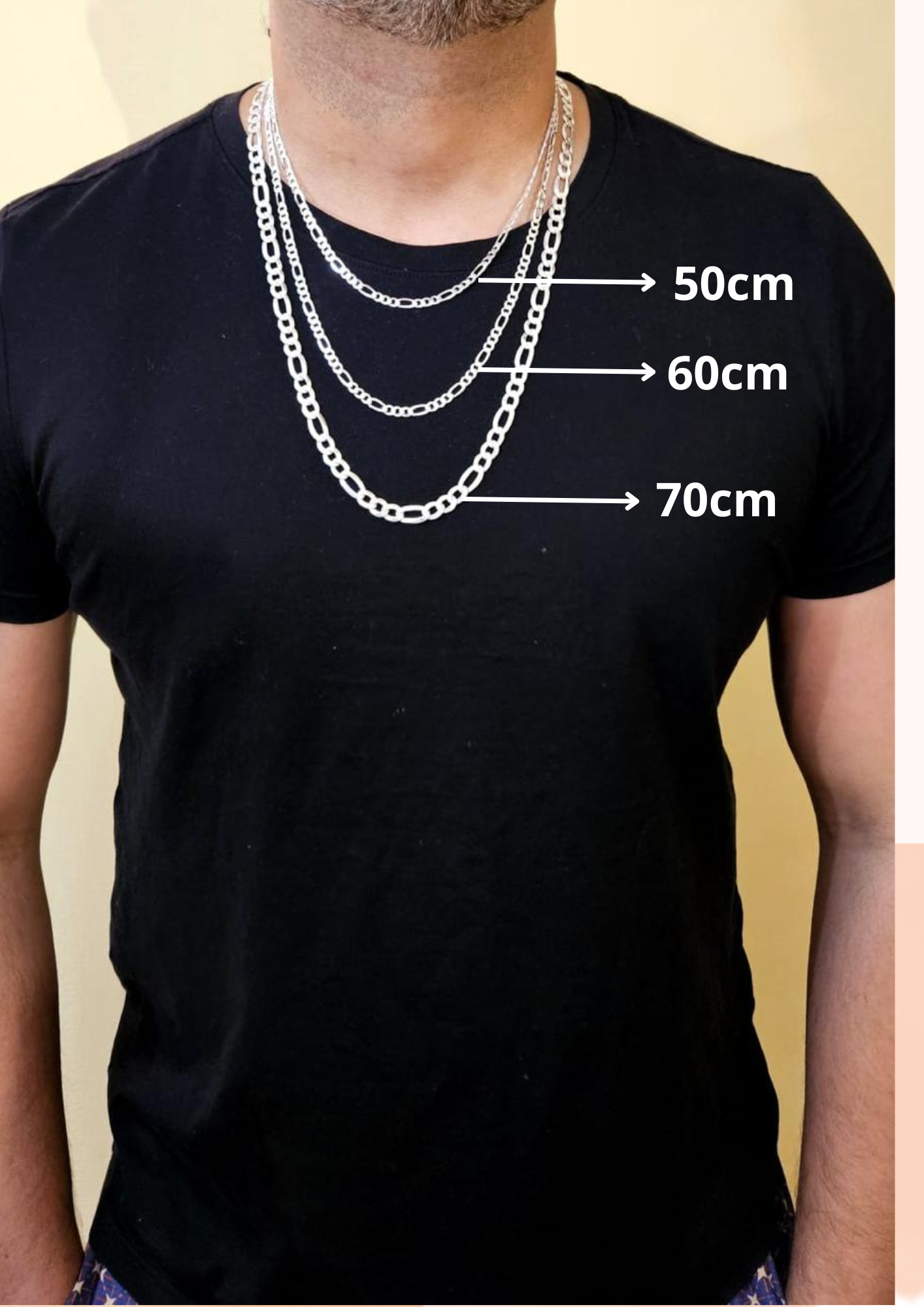 CADENA EXCLUSIVA CARTIER-GUCCI 50CMX4MM HOMBRE PLATA 925