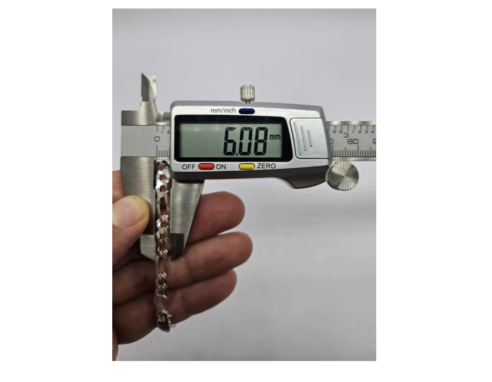 Pulsera Cartier hombre plata italiana 925 vista frontal