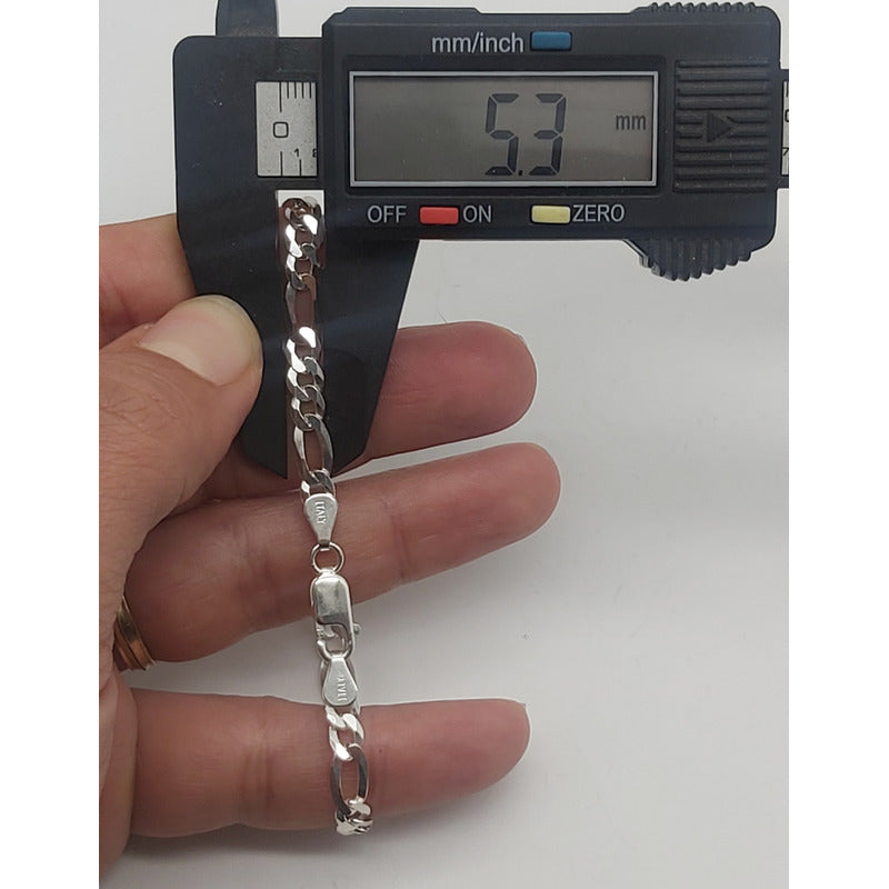 Pulsera Cartier plata italiana 925, joya exclusiva con diseño atemporal para hombre.