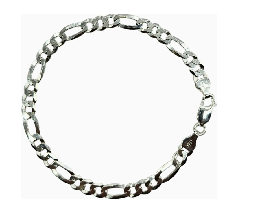 Pulsera Cartier para hombre en plata italiana 925, joya exclusiva de Joyas Exclusivas Italianas.