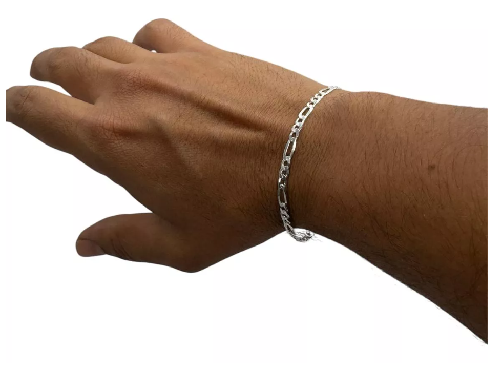 Pulsera Cartier plata italiana 925, joya moderna y elegante fabricada en Italia.
