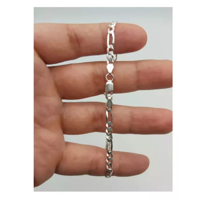 Pulsera Cartier plata italiana 925 para hombre, joya premium de diseño italiano.