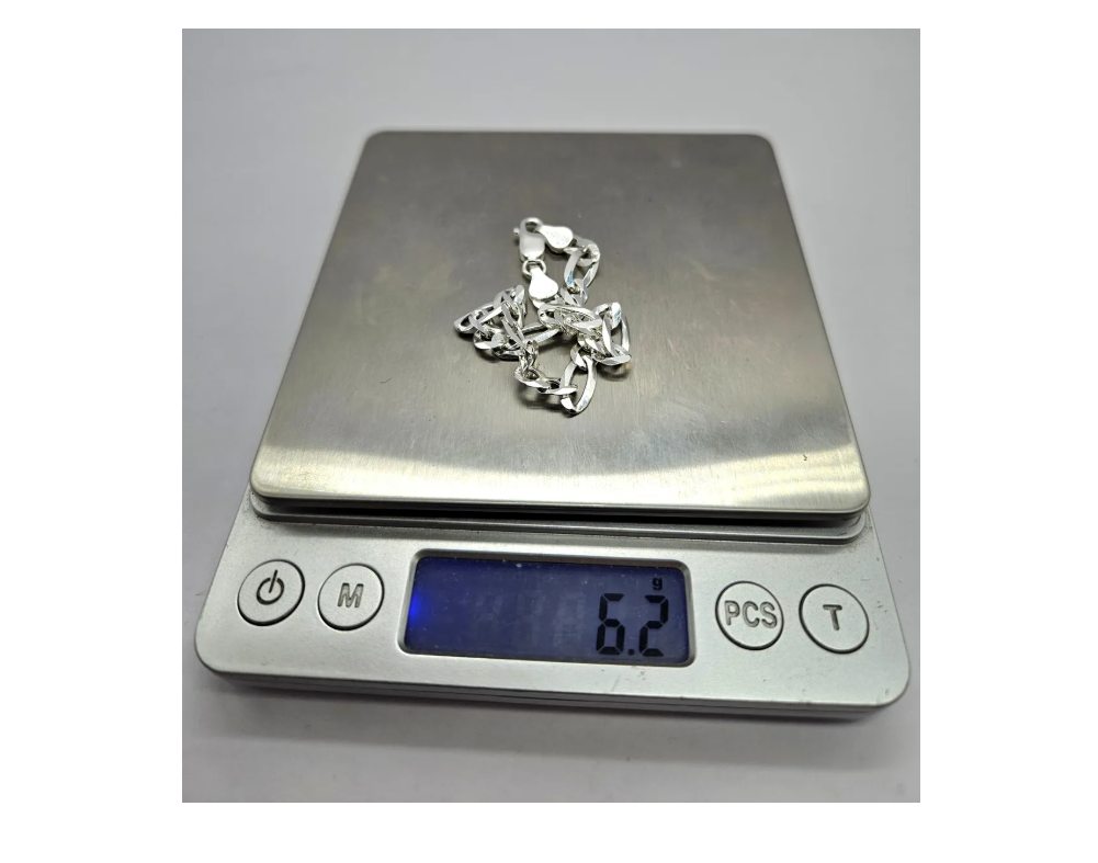 Cierre de pulsera Cartier masculina plata auténtica 925