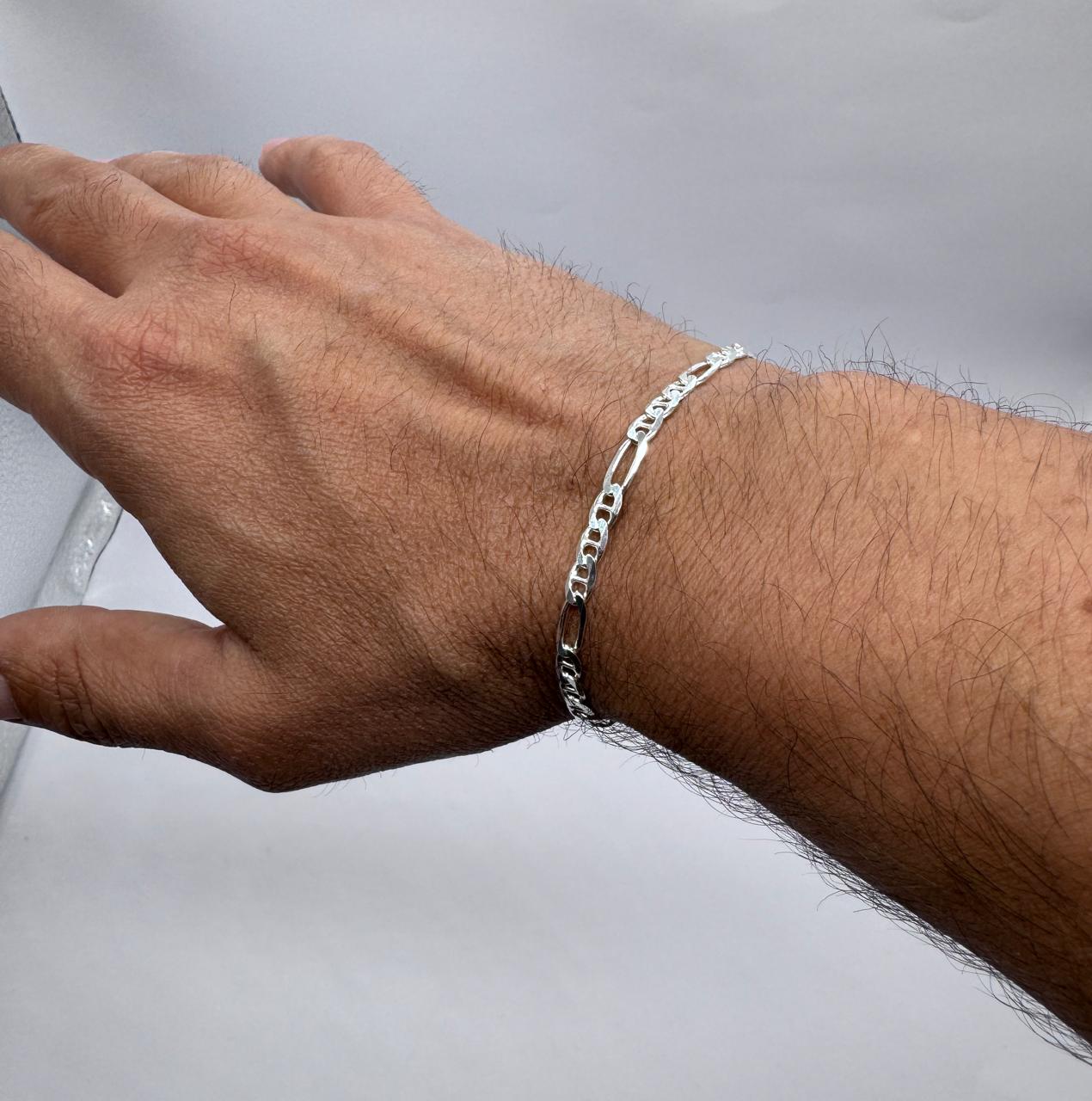 Pulsera premium de plata auténtica 925 para hombre en Chile