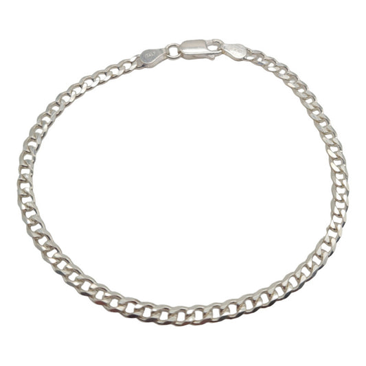 Pulsera grumet plata italiana 925, joya con estilo italiano exclusivo.