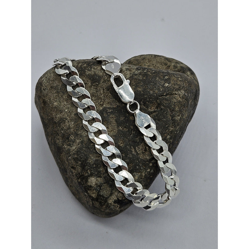 Pulsera grumet plata ley 925 de Joyas Exclusivas Italianas, diseño contemporáneo.