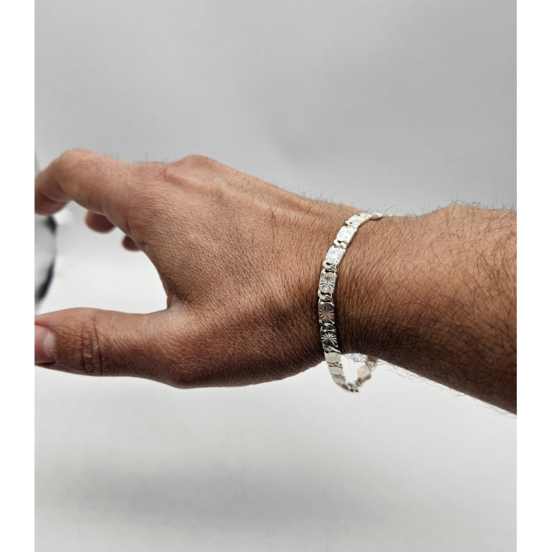 Pulsera exclusiva Gucci plata italiana 925, joya elegante de Joyas Exclusivas Italianas.