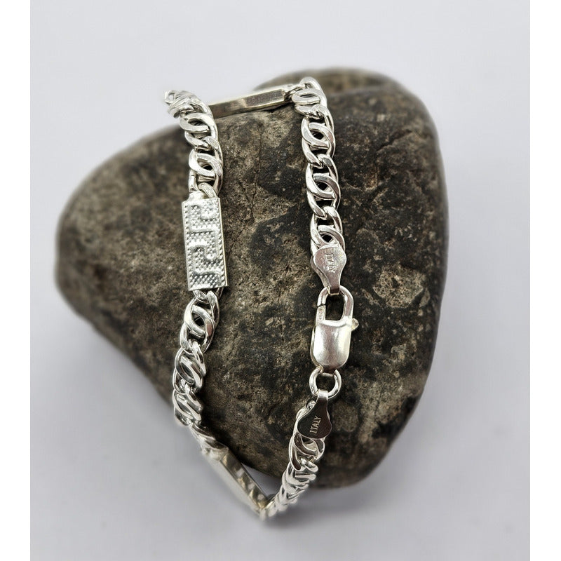 Pulsera ojo de tigre plata ley 925, joya exclusiva para hombre de Joyas Exclusivas Italianas.