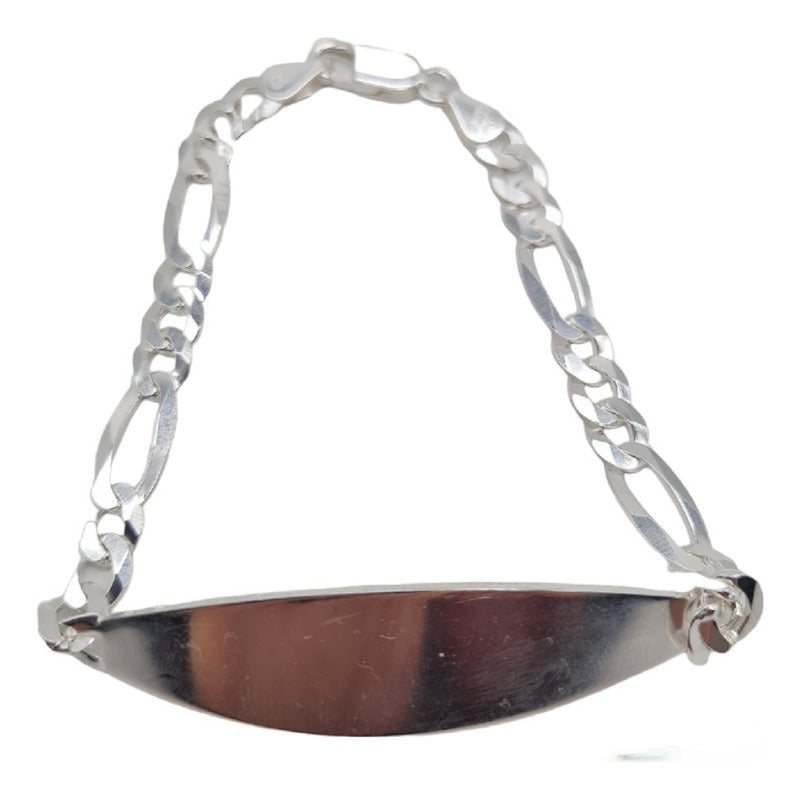 Pulsera Cartier estilo piocha de plata ley 925 para hombre, joya exclusiva italiana.