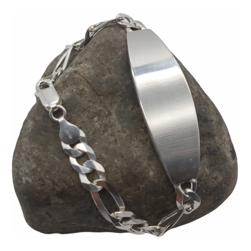 Pulsera de plata ley 925 estilo piocha Cartier, joya italiana moderna y resistente.