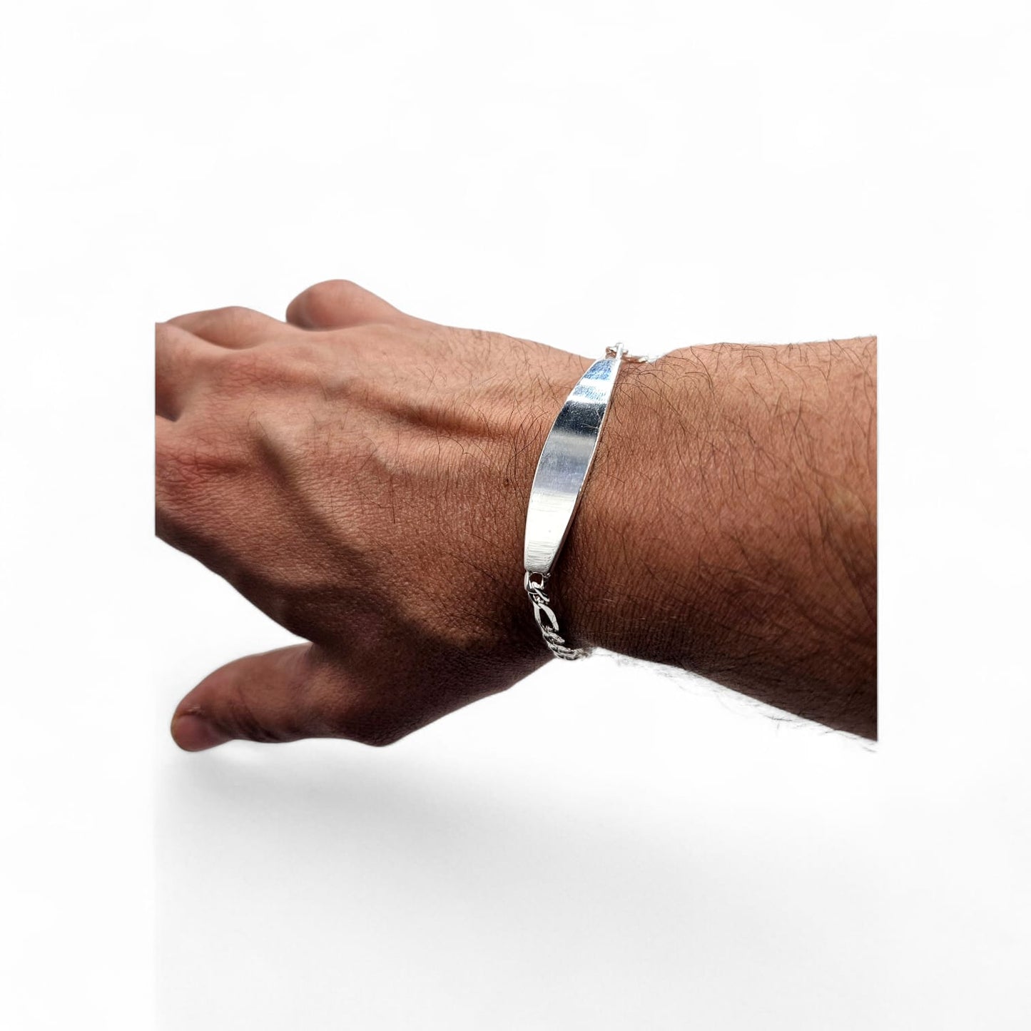 pulsera piocha hombre plata italiana 925 envíos rápidos a todo chile