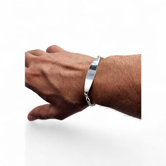 pulsera piocha hombre plata italiana 925 envíos rápidos a todo chile