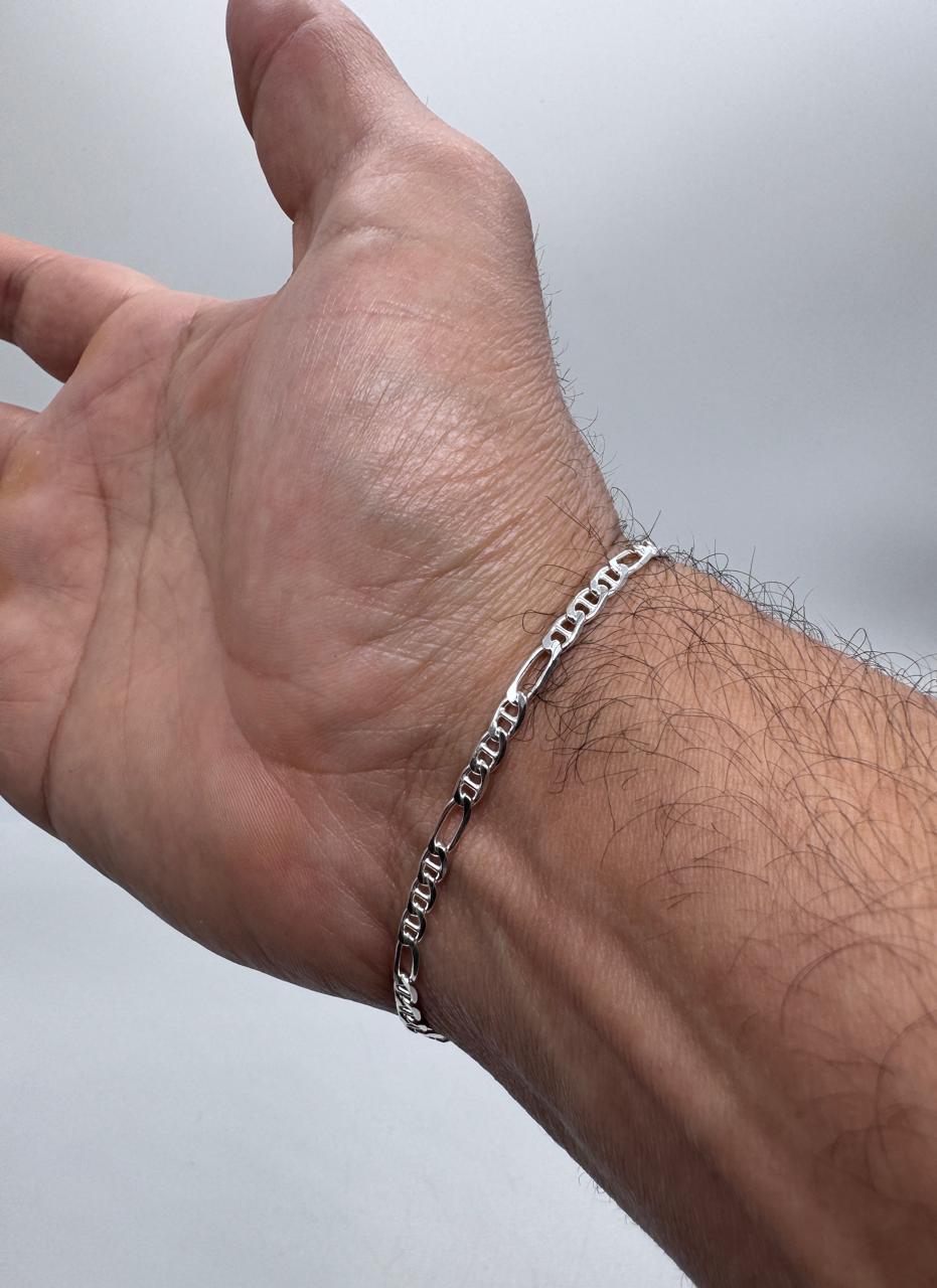 Pulsera Unisex Hombre Plata 925 cartier-gucci