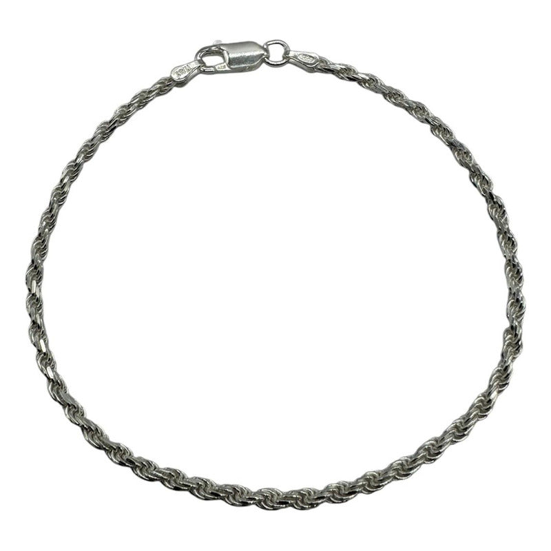 Pulsera de plata ley 925 estilo Turbillon para hombre, joya italiana moderna.