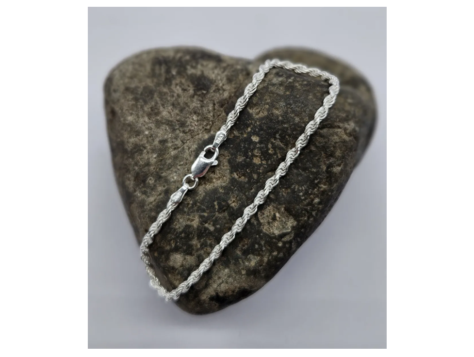 Pulsera de plata 925 modelo Turbillon, ideal para hombre con estilo elegante.