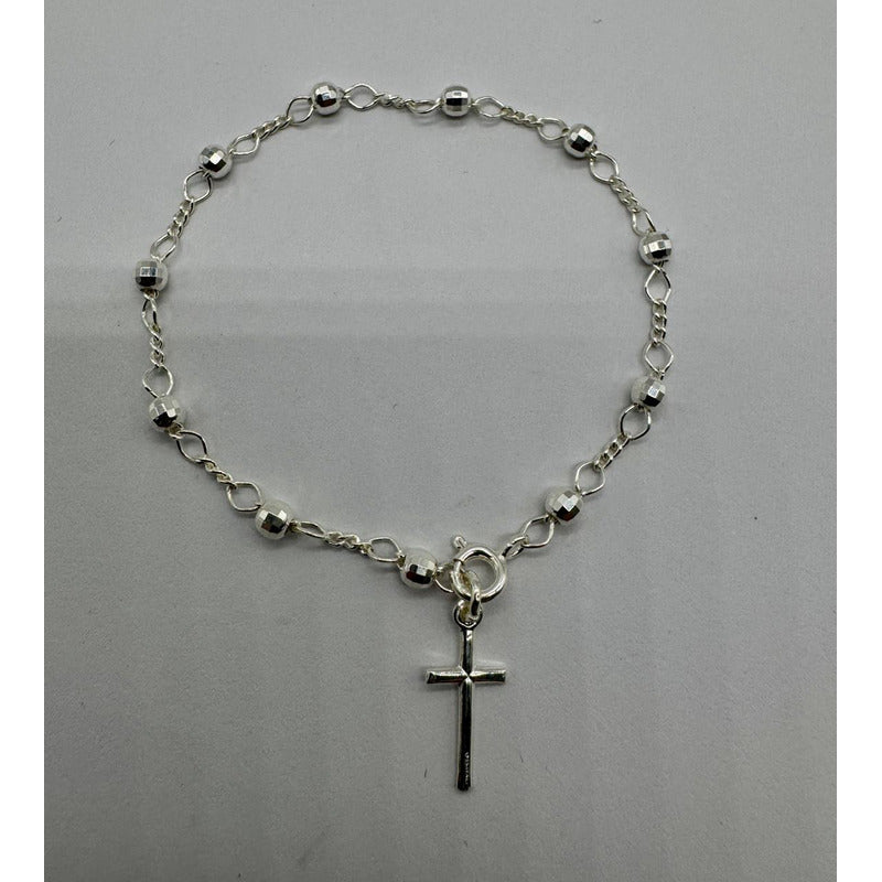 PULSERA ROSARIO 19 CM