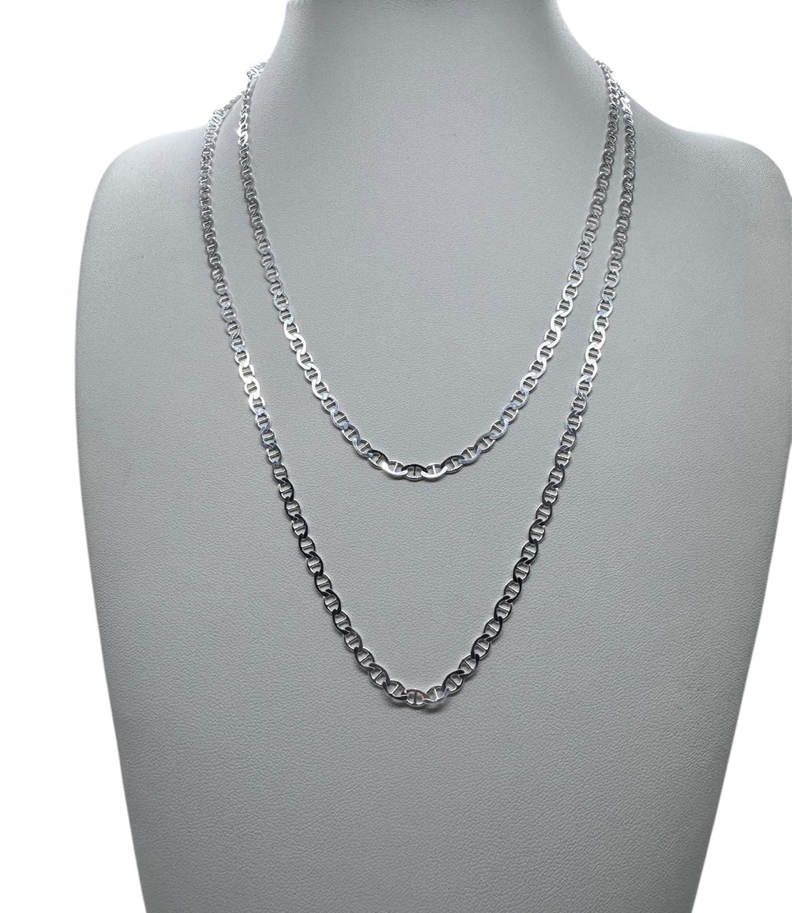 collares unisex hombre mujer plata 925