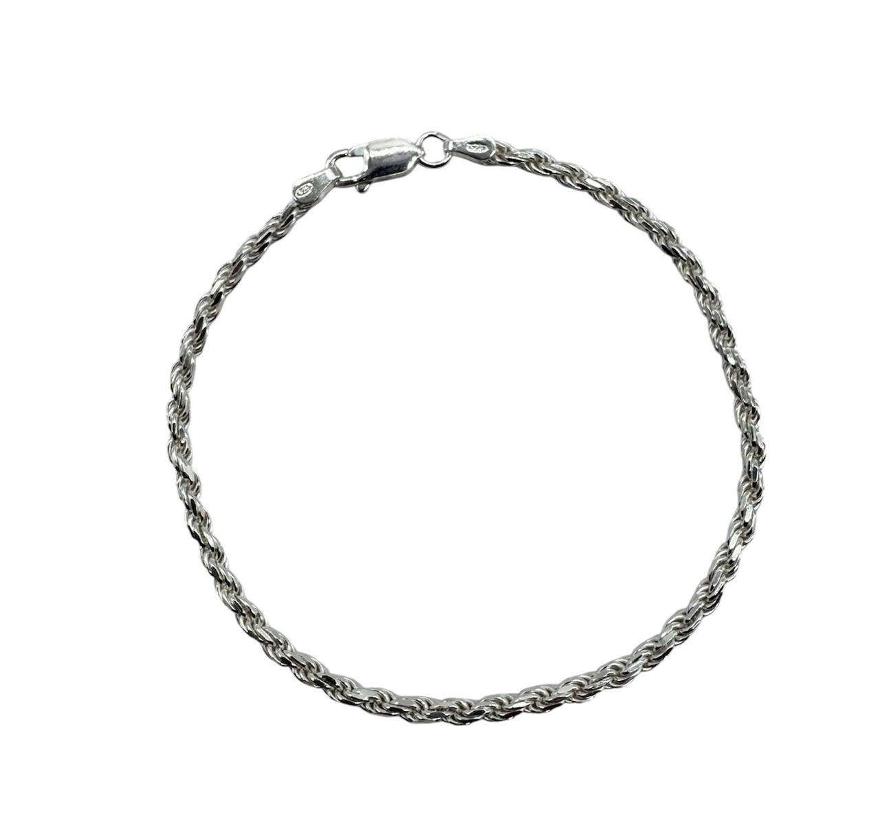 PULSERA TURBILLÓN 20CMX2,7MM HOMBRE PLATA ITALIANA 925