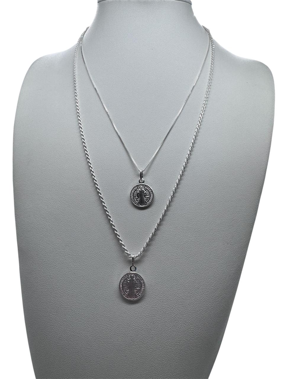 SET DE CADENAS UNISEX PLATA ITALIANA 925 HMBRE