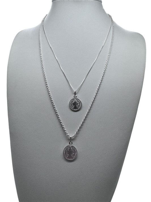 SET DE CADENAS UNISEX PLATA ITALIANA 925 HMBRE