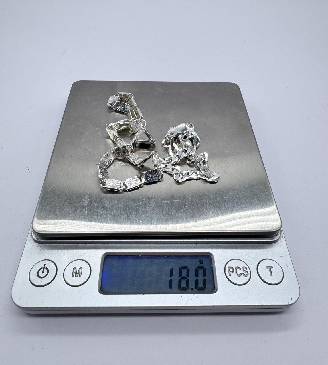 SET DOS PULSERAS  HOMBRE PLATA ITALIANA 925 DISEÑOS DIFERENTES