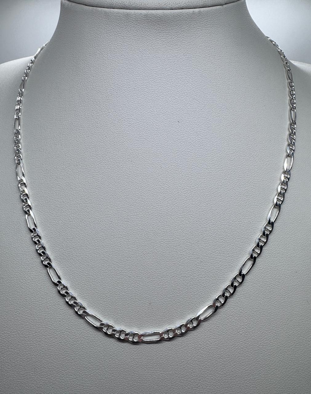 CADENA EXCLUSIVA CARTIER-GUCCI 50CMX4MM HOMBRE PLATA 925