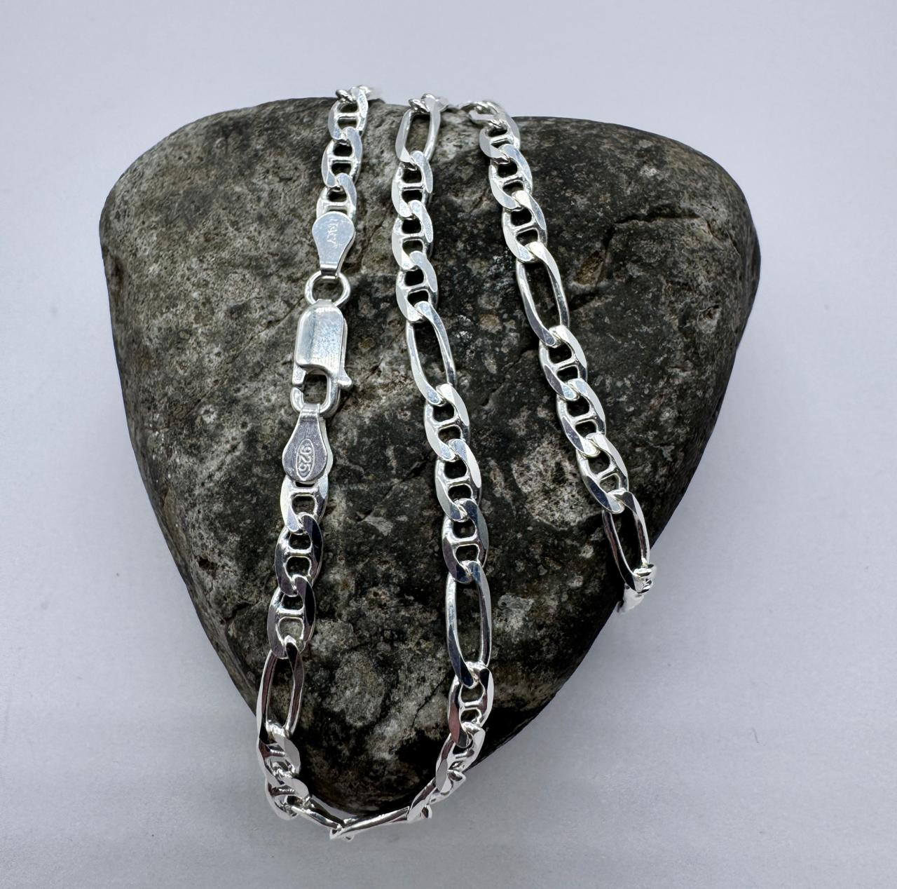 CADENA EXCLUSIVA CARTIER-GUCCI 50CMX4MM HOMBRE PLATA 925