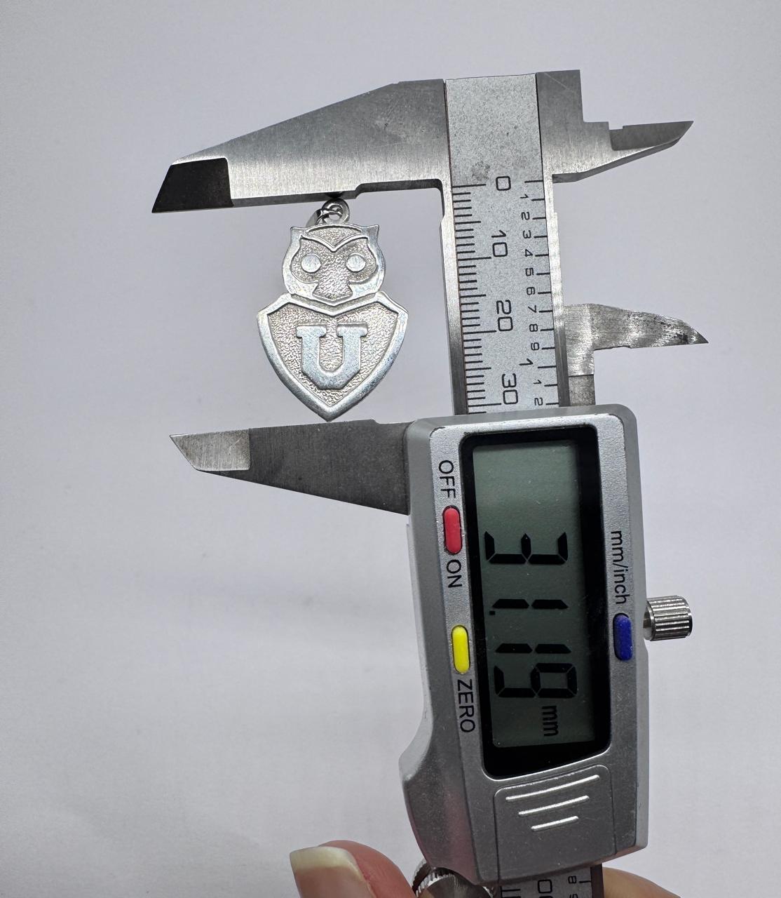 COLGANTE UNIVERSIDAD DE CHILE U DE CHILE PLATA 950 HOMBRE