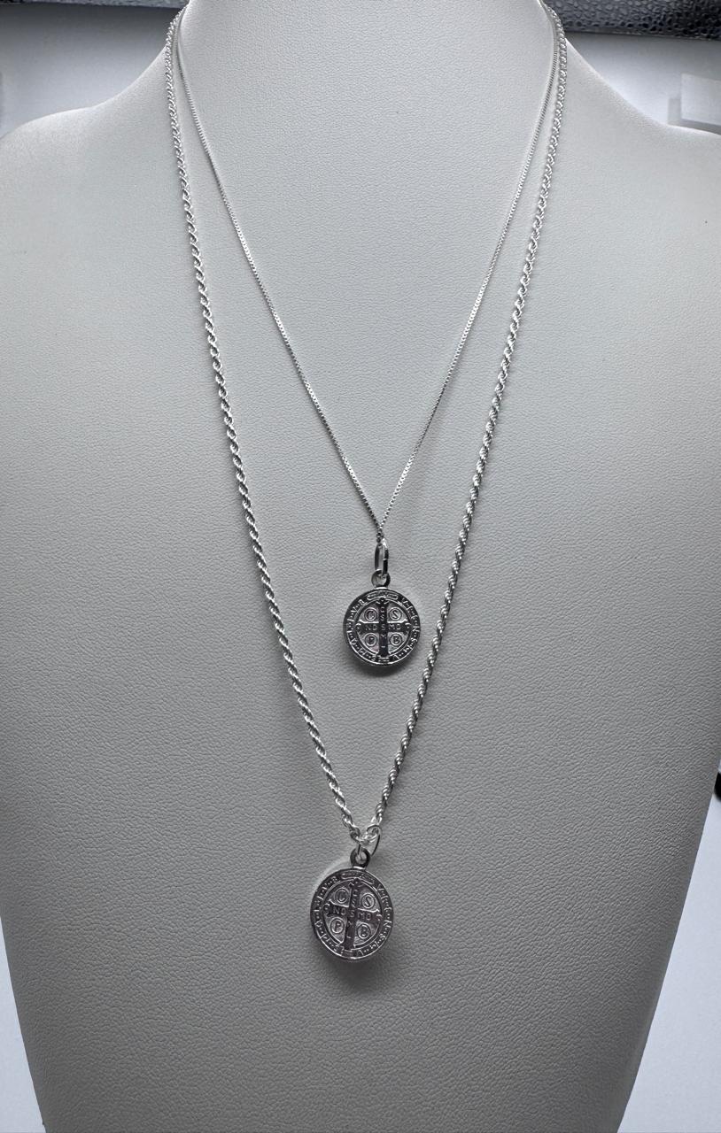 SET DE CADENAS UNISEX PLATA ITALIANA 925 HMBRE