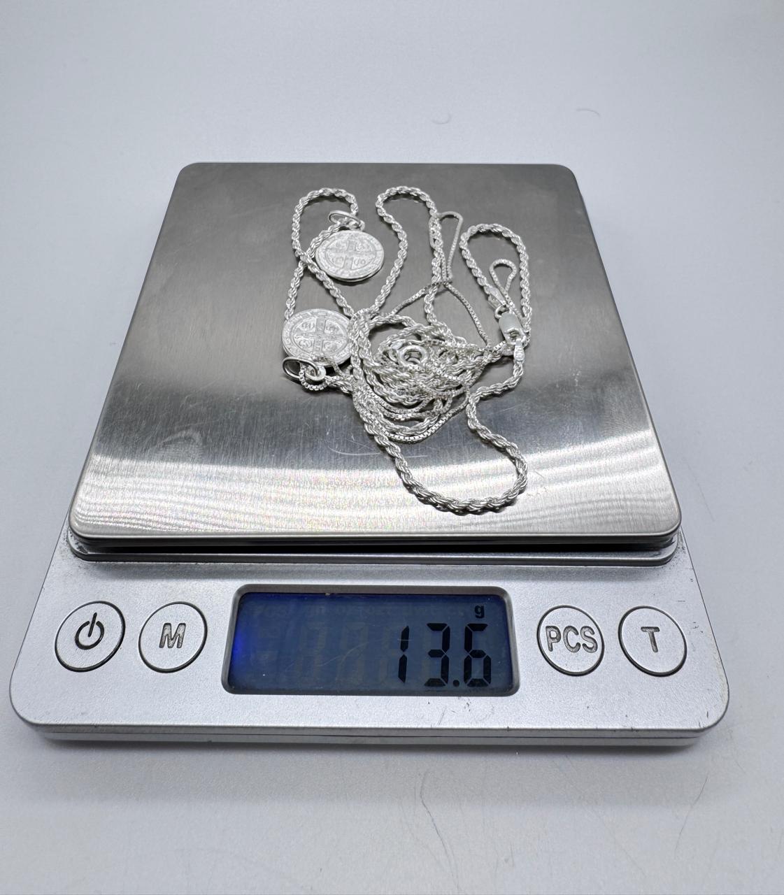 SET DE CADENAS UNISEX PLATA ITALIANA 925 HMBRE