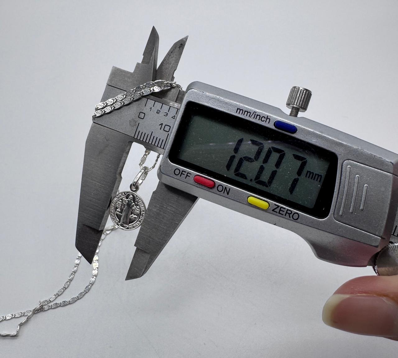 CADENA 50CM CON SAN BENITO MUJER