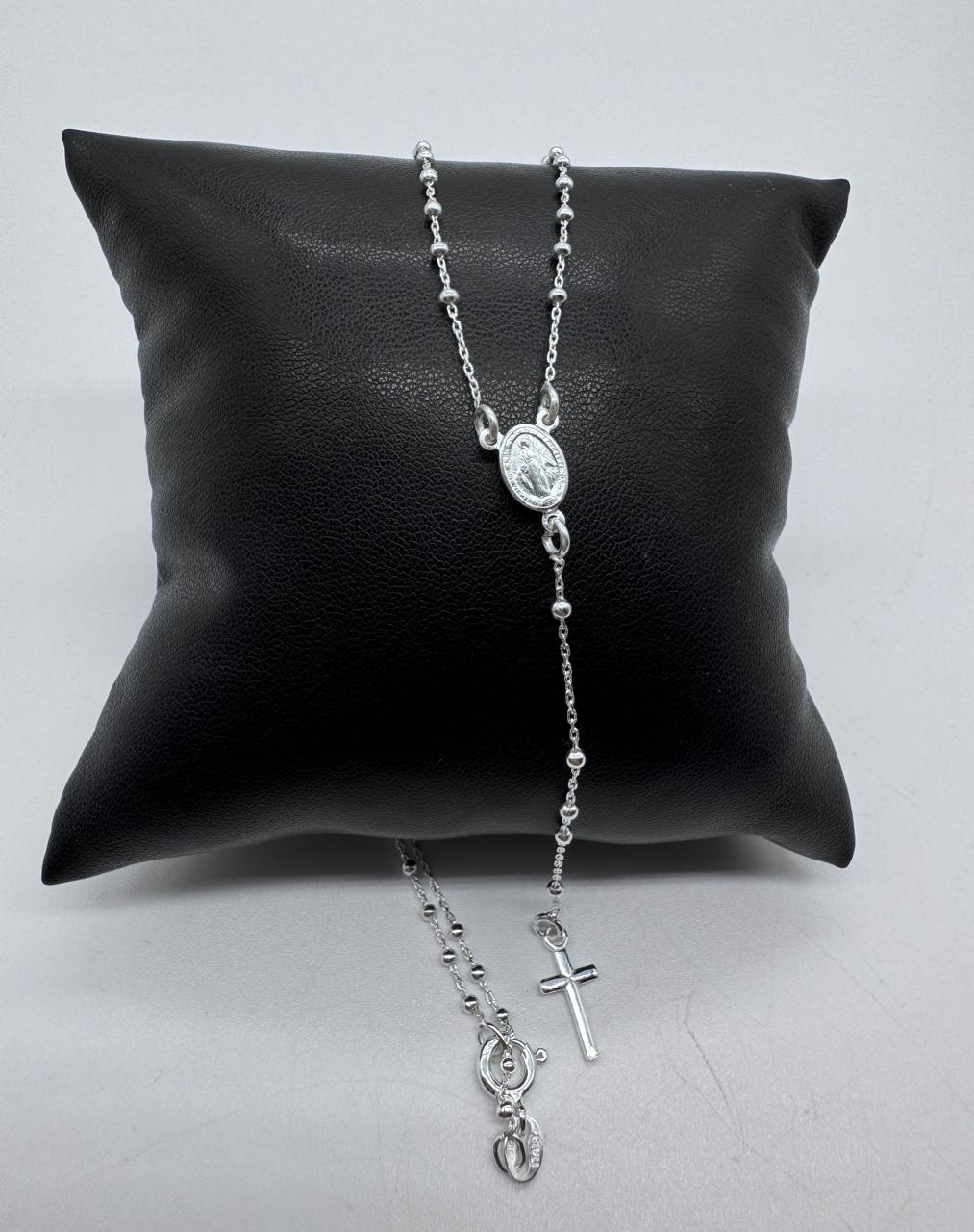 ROSARIO 40CM MUJER PLATA 925