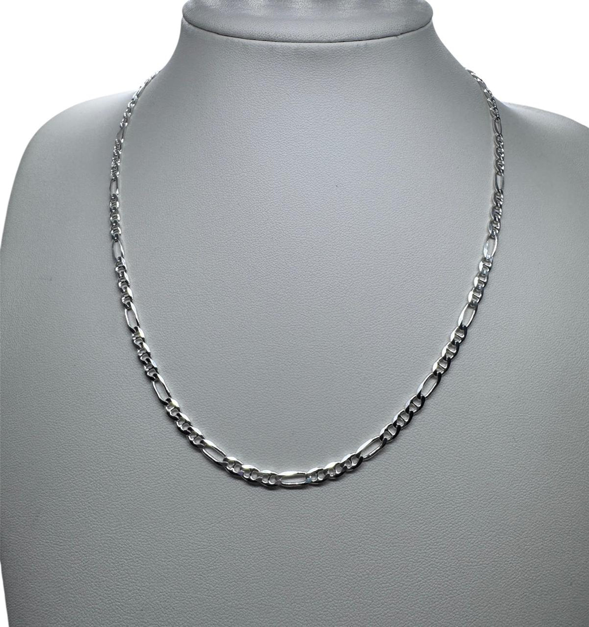 CADENA EXCLUSIVA CARTIER-GUCCI 50CMX4MM HOMBRE PLATA 925