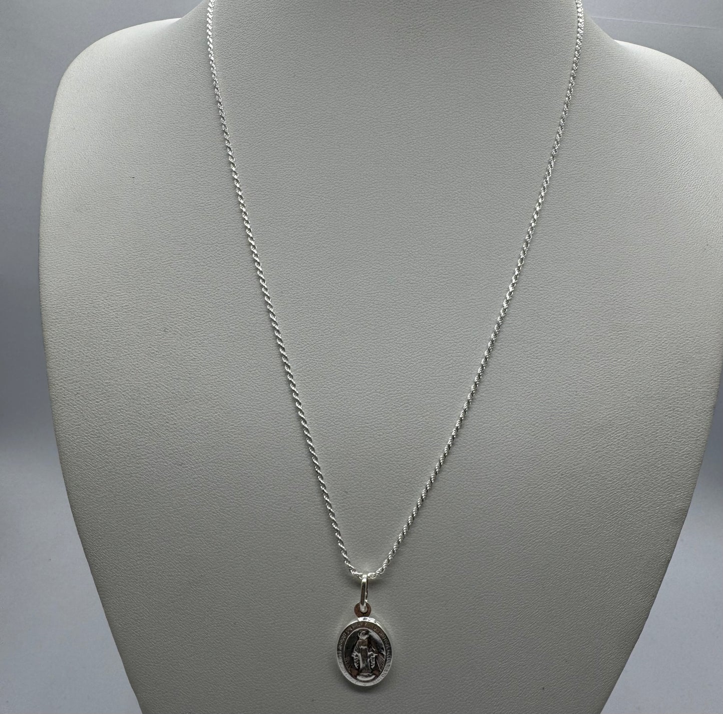 vollar con virgen del rayo plata ley 925