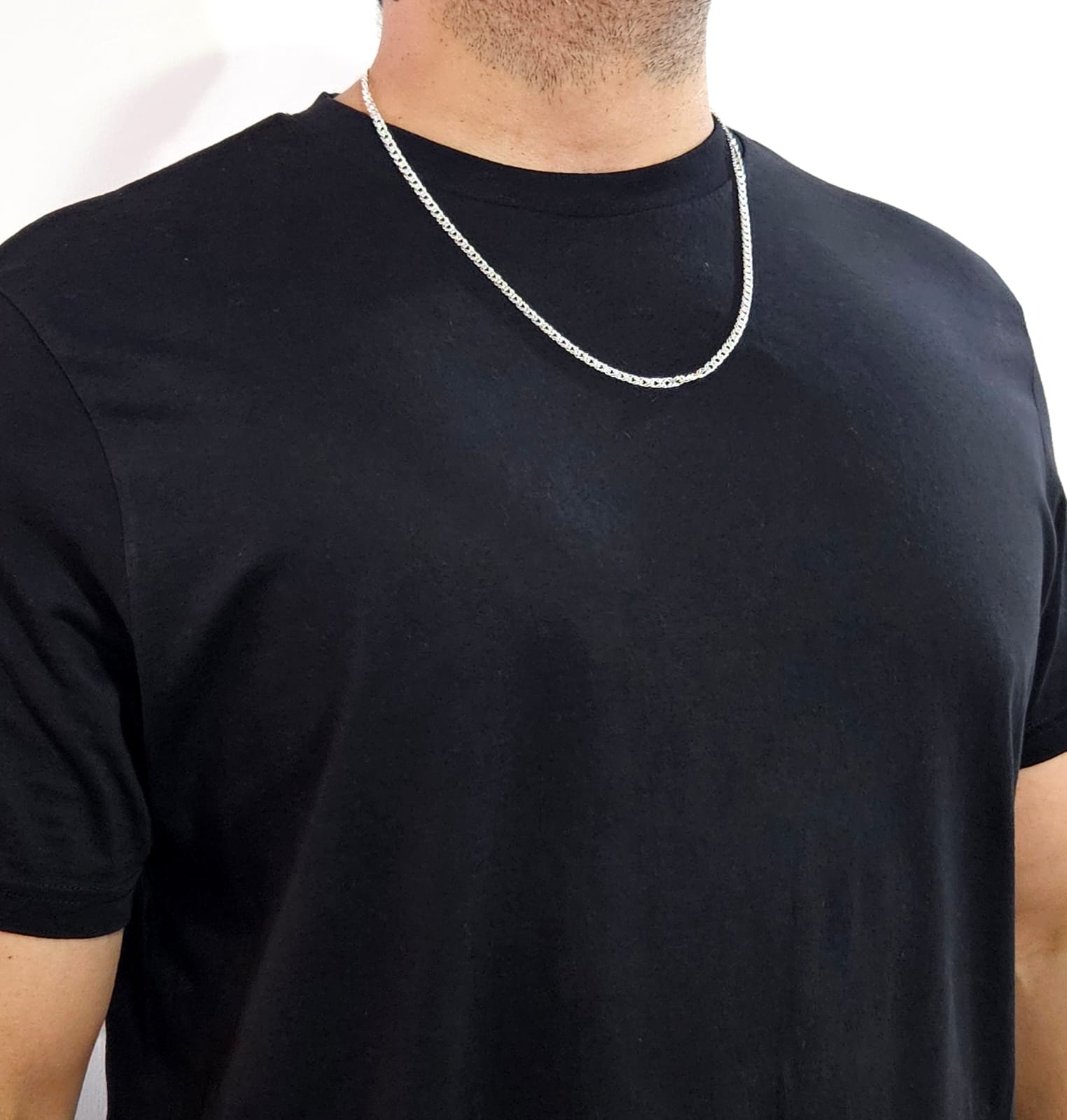 joyas de plata hombre, calidad italiana