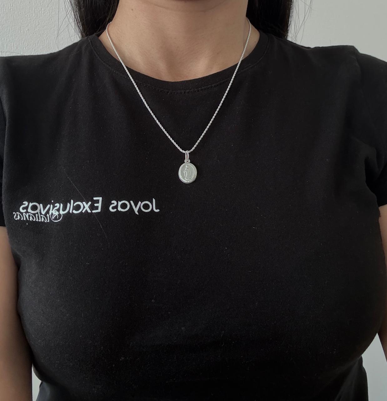 cadena turbillon plata 925 mujer