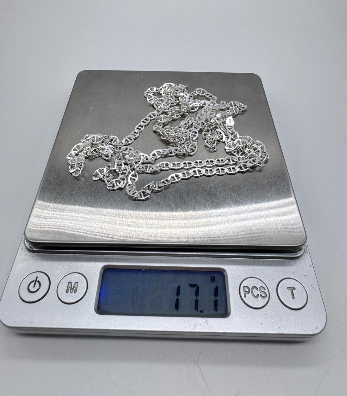 peso de collares plata 925