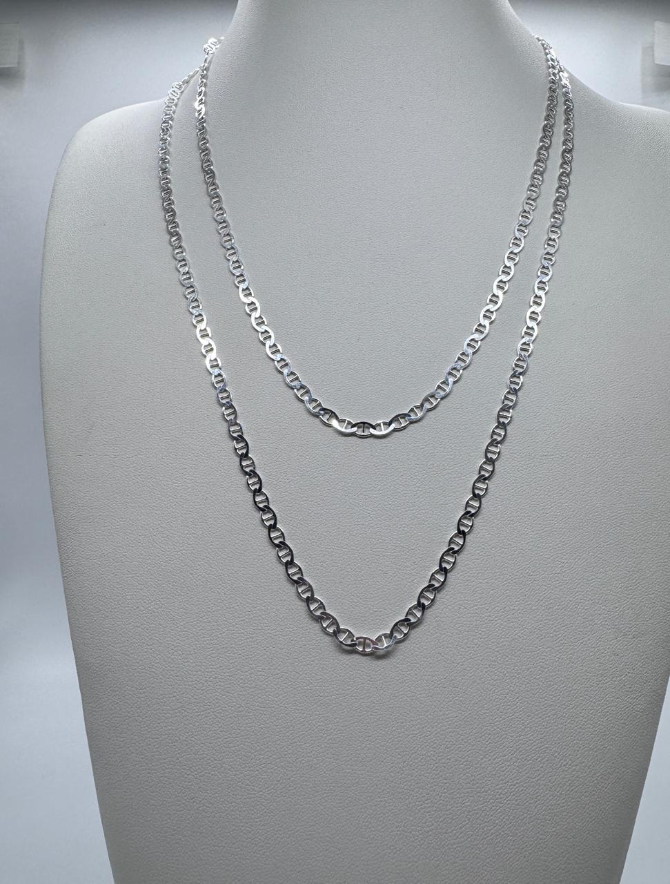 pack collares plata 925 unisex